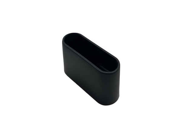 Fußkappe 50mm x 14mm schwarz