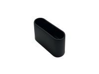 Fußkappe 50mm x 14mm schwarz