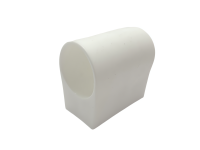 Bodengleiter für Tisch 28mm weiß