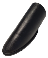 Tischfußkappe 38mm x 25mm oval schwarz mit...