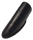 Tischfußkappe 38mm x 25mm oval schwarz mit Höhenversteller