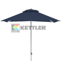 EASY PUSH Stockschirm, 200cm x 200cm, UPF 50+, mit...