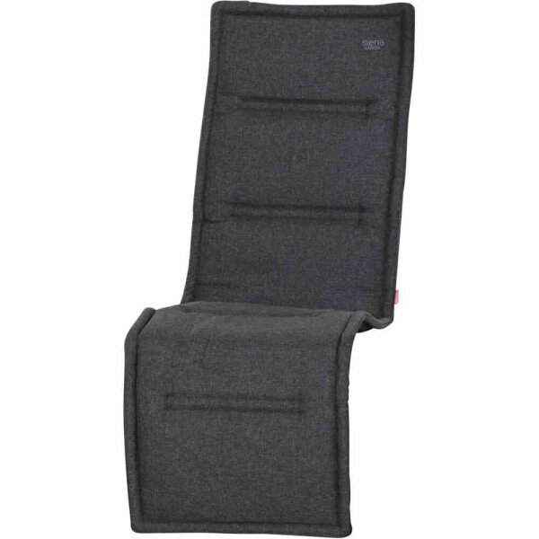MUSICA Relaxauflage Dessin Uni, anthrazit, Olefin 100% Polypropylen