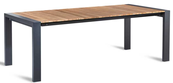 Ausziehtisch Langreo 213/269 x 100cm anth. / Teak
