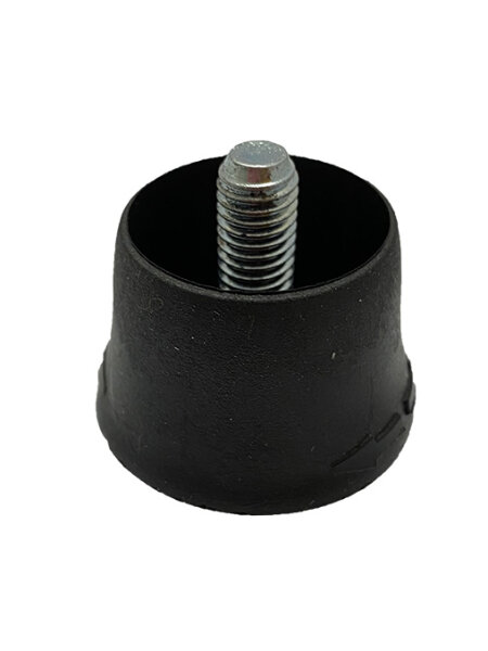 Verstellgleiter für Streckmetalltisch und Stahltisch 25 mm schwarz