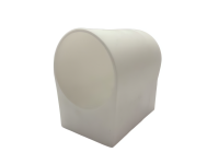 Bodengleiter für Tisch 38mm weiß