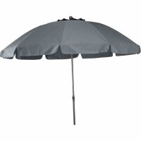 Tropico Mittelstockschirm anthrazit/grau Ø250cm...
