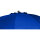 Mittelstockschirm Tropico, Ø 250cm, Gestell: Stahl, pulverbeschichtet in anthrazit, Bezug: Polyester, 180g/m² in blau, Lichtschutzfaktor: UPF 50+