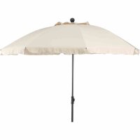 Tropico Mittelstockschirm anthrazit/natur Ø250cm...
