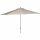 Mittelstockschirm "Push up" silber/natur 300 cm