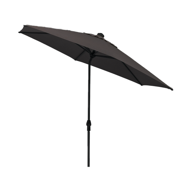 EASY ALLROUND Kurbelschirm Ø300cm anthrazit / anthrazit