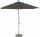 EASY PUSH Schirm Ø 300 cm Aluminium silber / anthrazit