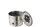 Outdoorkerze Farbeimer Ikoko Metall / Wachs Schwarz Small 50s