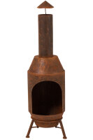 Holzofen Metall Rost
