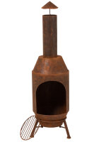 Holzofen Metall Rost