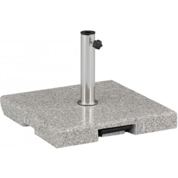 EASY STAND Schirmständer granit, 55 kg eckig