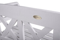 Bank VANCOUVER, 2-Sitzer Eukalyptus, white washed
