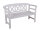 Bank VANCOUVER, 2-Sitzer Eukalyptus, white washed