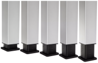 CUBIC Fußkappen 4er Set, höhenverstellbar