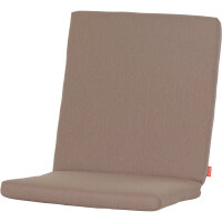 ASTER Sesselauflage 100cm Dessin Fish Bone braun, 100 %...