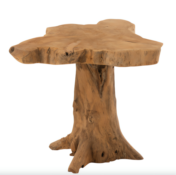 Beistelltisch Baum Teak Naturell