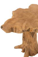 Beistelltisch Baum Teak Naturell