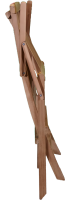 Teakholz Klappstuhl ARU mit Armlehnen