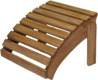 Teakholz Sonnenstuhl NEW ENDE mit extra Fußteil