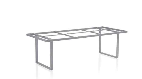 SKATE Dining Tischgestell 220cm x 95 cm x 75cm Edelstahl