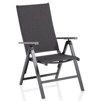 RASMUS Multipositionssessel Aluminium anthrazit / charcoal