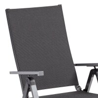 RASMUS Multipositionssessel Aluminium anthrazit / charcoal