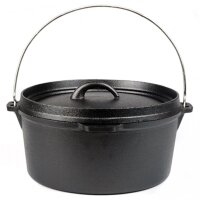 Dutch Oven 7,5 Liter Fassungsvermögen, Gusseisen,...