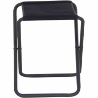 Campinghocker Premium anthrazit Alu / AirMesh