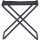 Campinghocker Premium anthrazit Alu / AirMesh