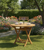 Teakholz Tisch SANANA 70cm