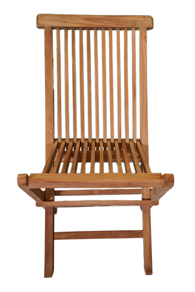 Teakholz Klappstuhl ARU ohne Armlehnen