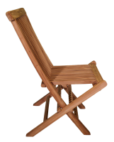 Teakholz Klappstuhl ARU ohne Armlehnen