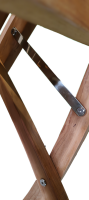 Teakholz Klappstuhl RANTAU ohne Armlehnen
