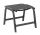 Easy Hocker Aluminium / Textilene, anthrazit / anthrazit