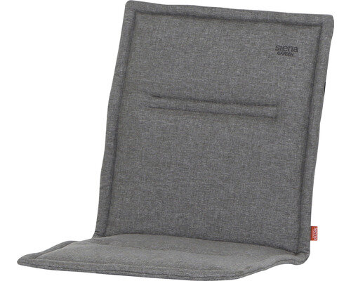 MUSICA Sesselauflage Dessin Uni, silber, Olefin 100% Polypropylen 100 x 48 cm silber