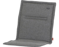 MUSICA Sesselauflage Dessin Uni, silber, Olefin 100%...