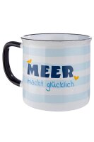 Keramik Tasse "MEER macht glücklich"...