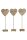 Holz Herz am Stab "Love / Relax / Home" aus Mangoholz