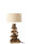 Lampe+Schirm Treibholz Naturell / Beige Small
