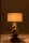 Lampe+Schirm Treibholz Naturell / Beige Small