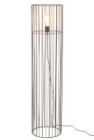 Stehlampe Rund Metall Schwarz