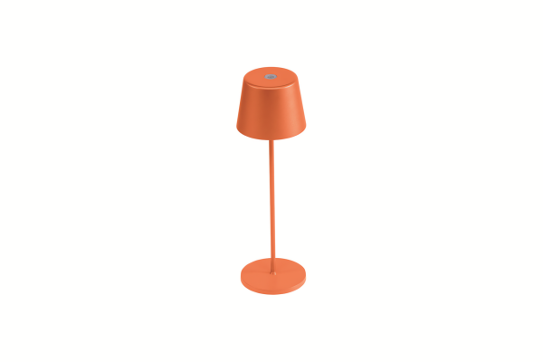 KETTLIGHT SMOOTH Tischleuchte Ø11,2cm, Höhe 36,5cm, matt orange