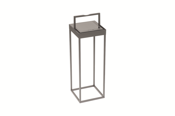 KETTLIGHT SQUARED Laterne 18,4 x 18,4 x 50cm, grau