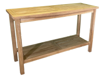 Teakholz Beistelltisch BORIN 130cm