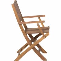 Falun Klappsessel Gestell und Fläche Akazienholz natur